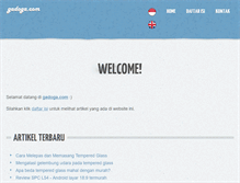 Tablet Screenshot of gadoga.com